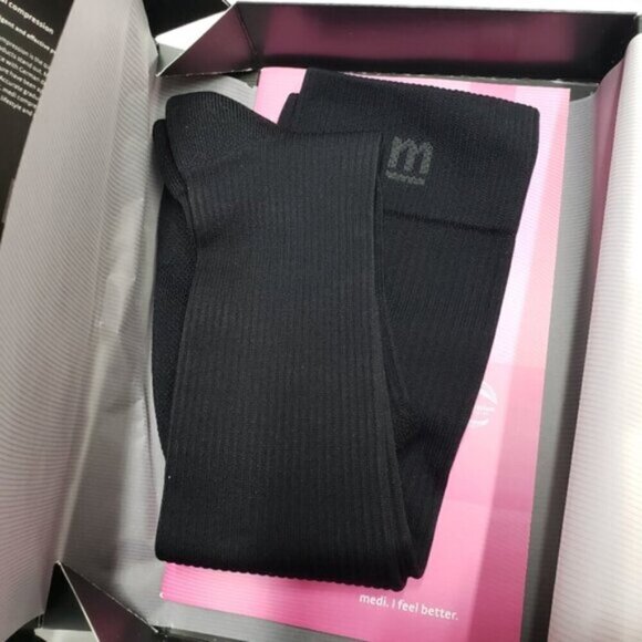 Mediven Active Compression Socks 2 Pairs  Black Class 1 Unisex NEW - Picture 7 of 13